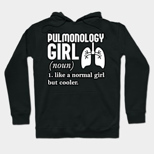 Pulmonology Girl Hoodie